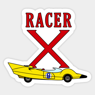 Racer X Car Sticker